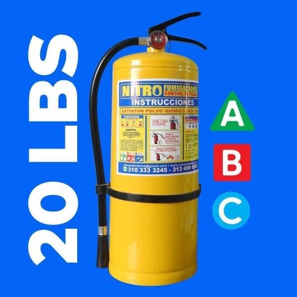 Extintor Multipropósito 20lbs