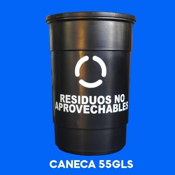 Caneca Residuos No Aprovechables 55GLS