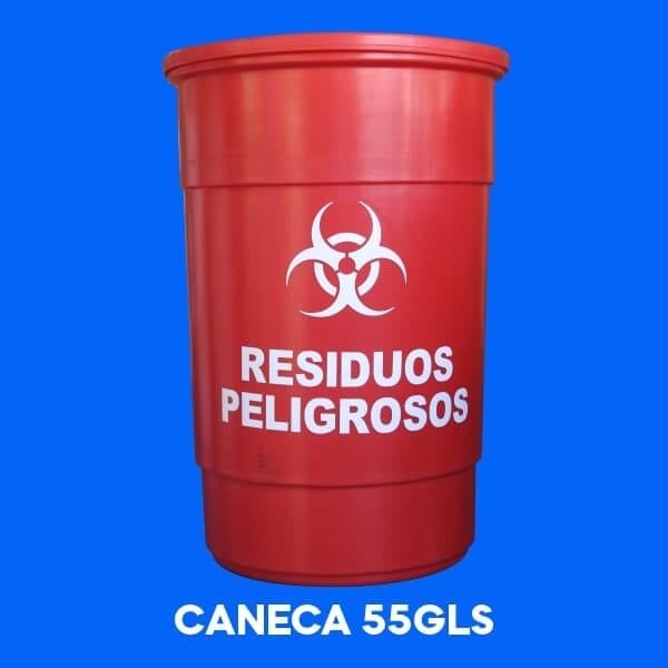 Caneca Residuos Peligrosos 55GLS