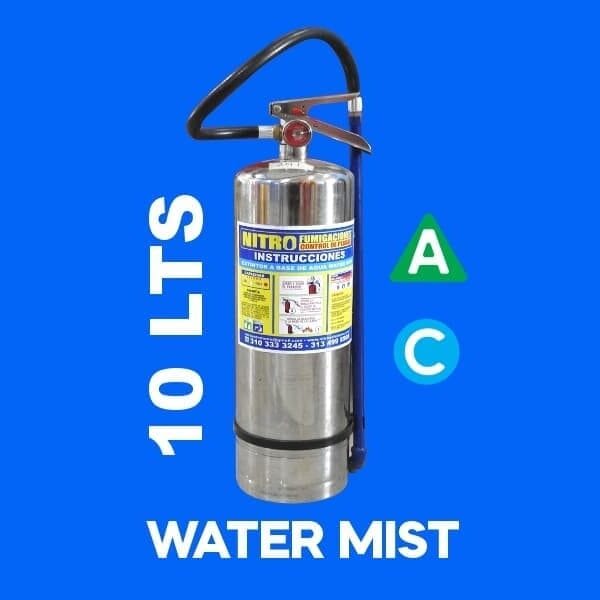 Extintor Water Mist 10 Litros